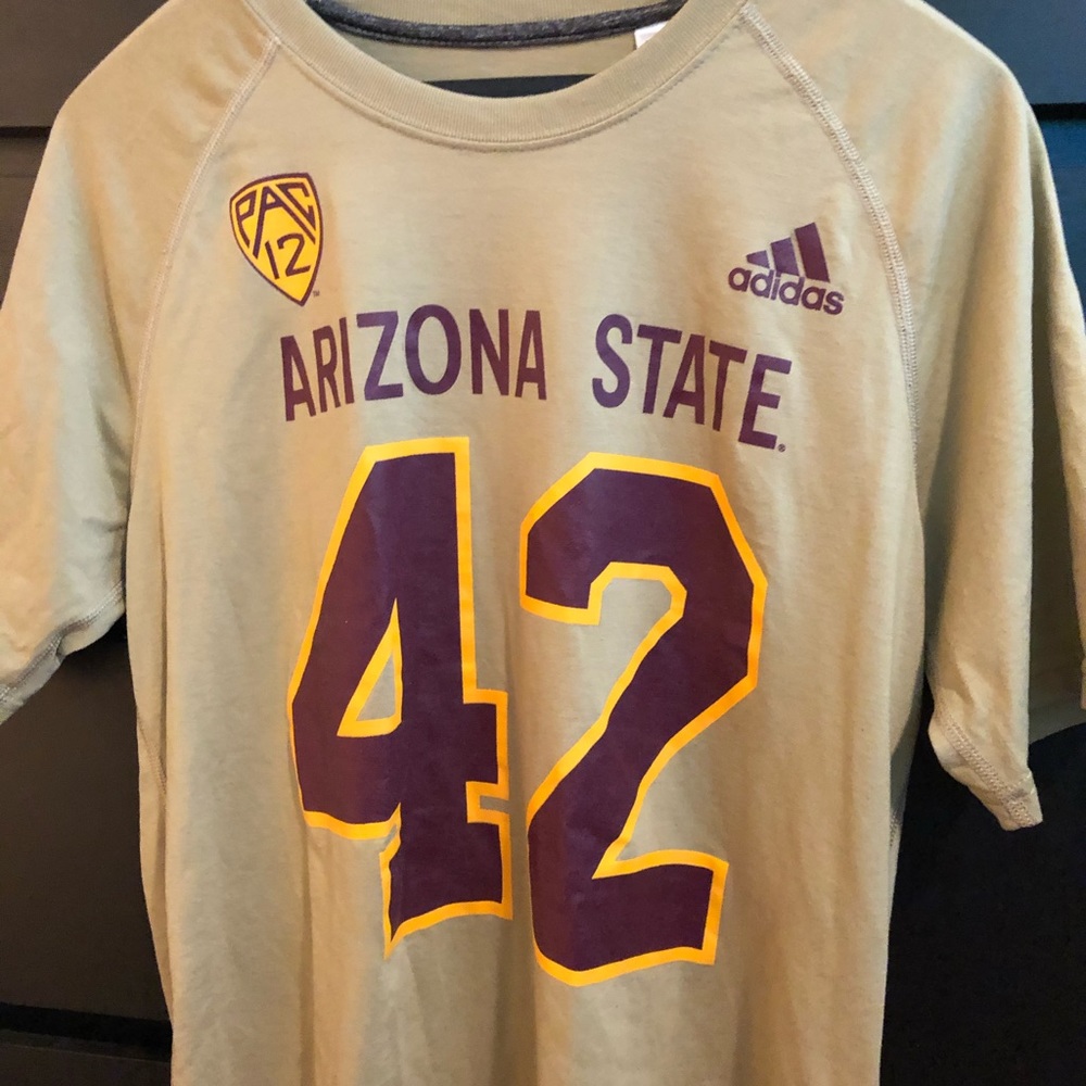 Adidas Arizona State Pat Tillman 42 T-shirt